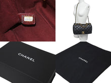 Load image into Gallery viewer, 極美品 CHANEL シャネル チェーンショルダーバッグ マトラッセ 18番台 パリボンベイ ヴィンテージレザー ブラック 中古 60482