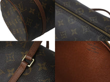 Load image into Gallery viewer, 極備品 LOUIS VUITTON ルイヴィトン ハンドバッグ パピヨン26 旧型 モノグラム M51366 ブラウン 中古 60513