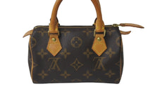Load image into Gallery viewer, LOUIS VUITTON ルイヴィトン ミニスピーディー ハンドバッグ モノグラム M41534 ブラウン 良品 中古 60514