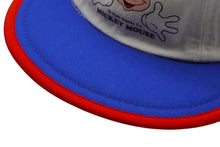 Load image into Gallery viewer, Disney ディズニー ミッキー キャップ クロスキャップ コットン ホワイト レッド ブルー サイズ54 美品 中古 60520