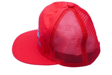 Load image into Gallery viewer, marine ENJOY SUMMER SPORT メッシュ キャップ レッド 帽子 刺繍 赤 小物 ナイロン サイズ56 美品 中古 60525