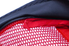 Load image into Gallery viewer, marine ENJOY SUMMER SPORT メッシュ キャップ レッド 帽子 刺繍 赤 小物 ナイロン サイズ56 美品 中古 60525