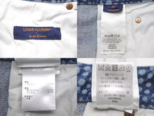 Load image into Gallery viewer, 新品同様品 LOUIS VUITTON ルイヴィトン デニムパンツ 草間彌生 インフィニティドット 1AB6OE ブルー サイズ29 中古 60531