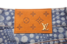 Load image into Gallery viewer, 新品同様品 LOUIS VUITTON ルイヴィトン デニムパンツ 草間彌生 インフィニティドット 1AB6OE ブルー サイズ29 中古 60531