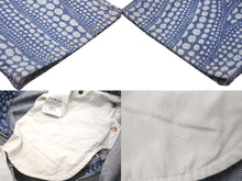Load image into Gallery viewer, 新品同様品 LOUIS VUITTON ルイヴィトン デニムパンツ 草間彌生 インフィニティドット 1AB6OE ブルー サイズ29 中古 60531