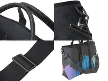 Load image into Gallery viewer, 極美品 LOUIS VUITTON ルイヴィトン トートバッグ ウィークエンドトート モノグラム 23SS 草間彌生コラボ M46434 中古 60533