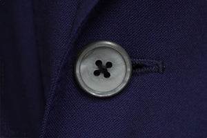 極美品 CORNELIANI コルネリアーニ テーラード ジャケット ダブル ネイビー キュプラ アウター スーツ サイズ48 中古 60560