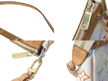 Load image into Gallery viewer, LOUIS VUITTON ルイヴィトン 村上隆 ホワイト ポシェットアクセソワール マルチカラー M92649 中古 60584