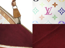 Load image into Gallery viewer, LOUIS VUITTON ルイヴィトン 村上隆 ホワイト ポシェットアクセソワール マルチカラー M92649 中古 60584