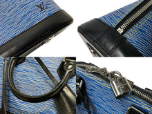 Load image into Gallery viewer, LOUIS VUITTON ルイヴィトン アルマ PM 2WAY ハンドバッグ M51052 エピデニム ブルー ブラック ショルダーバッグ 美品 中古 60596
