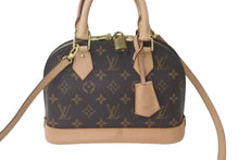Load image into Gallery viewer, LOUIS VUITTON ルイヴィトン ハンドバッグ アルマ BB モノグラムキャンバス ブラウン M53152 ゴールド金具 美品 中古 60605