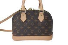 Load image into Gallery viewer, LOUIS VUITTON ルイヴィトン ハンドバッグ アルマ BB モノグラムキャンバス ブラウン M53152 ゴールド金具 美品 中古 60605