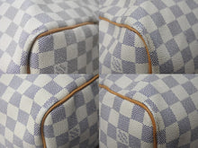 画像をギャラリービューアに読み込む, LOUIS VUITTON ルイヴィトン ボストンバッグ N41429 キーポルバンドリエール55 ベージュ ダミエアズール 美品 中古 60608