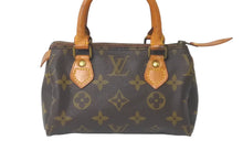 Load image into Gallery viewer, LOUIS VUITTON ルイヴィトン ミニスピーディー ハンドバッグ モノグラム M41534 ブラウン 良品 中古 60609