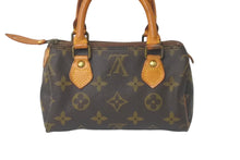 Load image into Gallery viewer, LOUIS VUITTON ルイヴィトン ミニスピーディー ハンドバッグ モノグラム M41534 ブラウン 良品 中古 60609