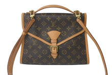 Load image into Gallery viewer, LOUIS VUITTON ルイ ヴィトン 2WAYショルダーバッグ M51122 ベルエア モノグラムキャンバス ブラウン 美品 中古 60610