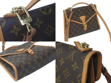 Load image into Gallery viewer, LOUIS VUITTON ルイ ヴィトン 2WAYショルダーバッグ M51122 ベルエア モノグラムキャンバス ブラウン 美品 中古 60610