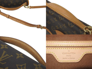 LOUIS VUITTON ルイ ヴィトン 2WAYショルダーバッグ M51122 ベルエア モノグラムキャンバス ブラウン 美品 中古 60610