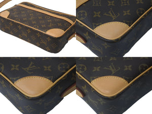 極美品 LOUIS VUITTON ルイ ヴィトン ショルダーバッグ 斜め掛け トロカデロ27 M51274 モノグラムキャンバス ブラウン 中古 60611