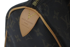 LOUIS VUITTON ルイヴィトン ハンドバッグ スピーディ25 ブラウン モノグラム M41528 美品 中古 60616