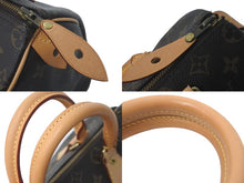 Load image into Gallery viewer, LOUIS VUITTON ルイヴィトン ハンドバッグ スピーディ25 ブラウン モノグラム M41528 美品 中古 60616