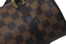 Load image into Gallery viewer, LOUIS VUITTON ルイヴィトン ハンドバッグ ブラウン ドラム型 筒状 ダミエ パピヨン26 N51304 美品 中古 60617