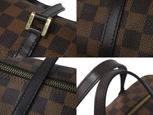 Load image into Gallery viewer, LOUIS VUITTON ルイヴィトン ハンドバッグ ブラウン ドラム型 筒状 ダミエ パピヨン26 N51304 美品 中古 60617