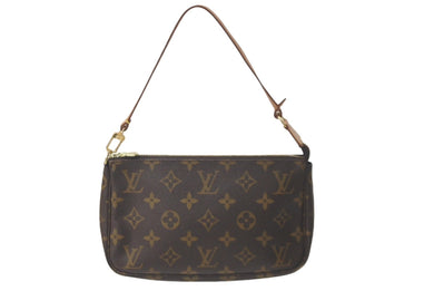 LOUIS VUITTON ルイヴィトン アクセサリーポーチ ポシェットアクセソワール モノグラムキャンバス M51980 美品 中古 60625