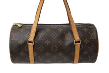 画像をギャラリービューアに読み込む, LOUIS VUITTON ルイヴィトン モノグラム パピヨン26 ハンドバッグ ブラウン ロゴ 手持ち 鞄 カバン M51366 美品 中古 60635