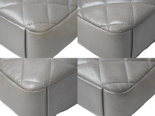 Load image into Gallery viewer, CHANEL シャネル チェーンショルダーバッグ マトラッセ ラムスキン ダイヤモンドCC 19番台 2014年 グレー 美品 中古 60636