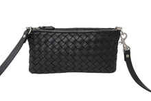 Load image into Gallery viewer, BOTTEGAVENETA ボッテガヴェネタ ショルダーバッグ カバ ハイテクポーチ イントレチャート 567161 シルバー金具 美品 中古 60638