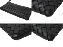 Load image into Gallery viewer, BOTTEGAVENETA ボッテガヴェネタ ショルダーバッグ カバ ハイテクポーチ イントレチャート 567161 シルバー金具 美品 中古 60638