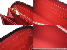 Load image into Gallery viewer, LOUIS VUITTON ルイヴィトン 長財布 ジッピーウォレット 草間彌生 ヤヨイ クサマ モノグラムパンプキン ドット レッド ブラウン M60450 美品 中古 60640