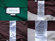 Load image into Gallery viewer, 新品同様品 GUCCI グッチ トラックジャケット ブルゾン 587372 ポリエステル マルチカラー ワッペン シルバー XS メンズ 中古 60647