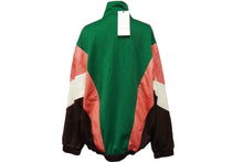 Load image into Gallery viewer, 新品同様品 GUCCI グッチ トラックジャケット ブルゾン 587372 ポリエステル マルチカラー ワッペン シルバー XS メンズ 中古 60647
