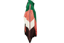 Load image into Gallery viewer, 新品同様品 GUCCI グッチ トラックジャケット ブルゾン 587372 ポリエステル マルチカラー ワッペン シルバー XS メンズ 中古 60647