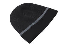 Load image into Gallery viewer, 極美品 LOUIS VUITTON ルイヴィトン ニット帽 ビーニー マイモノグラムエクリプス M73469 ブラック グレー ウール 中古 60649