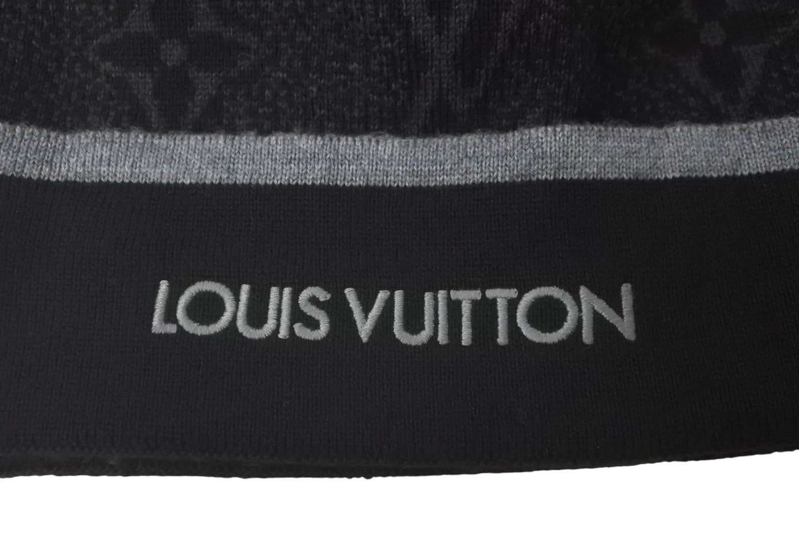 極美品 LOUIS VUITTON ルイヴィトン ニット帽 ビーニー マイ