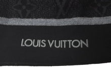 Load image into Gallery viewer, 極美品 LOUIS VUITTON ルイヴィトン ニット帽 ビーニー マイモノグラムエクリプス M73469 ブラック グレー ウール 中古 60649