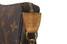Load image into Gallery viewer, LOUIS VUITTON ルイヴィトン ポーチ ミニ ポシェット アクセソワール モノグラムキャンバス M58009 ゴールド金具 美品 中古 60660