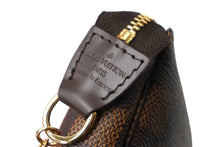 画像をギャラリービューアに読み込む, 極備品 LOUIS VUITTON ルイヴィトン ポーチ ミニ ポシェット アクセソワール ダミエキャンバス N58009 ゴールド金具 中古 60661
