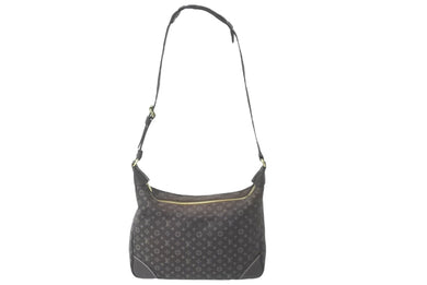 LOUIS VUITTON ルイ ヴィトン ショルダーバッグ M95225 ブローニュ モノグラム ミニラン キャンバス エベヌ 美品 中古 60672