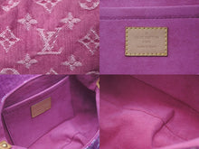 Load image into Gallery viewer, LOUIS VUITTON ルイ ヴィトン ショルダーバッグ M95050 モノグラムデニム ミニ プリ―ティ ピンク 美品 中古 60673