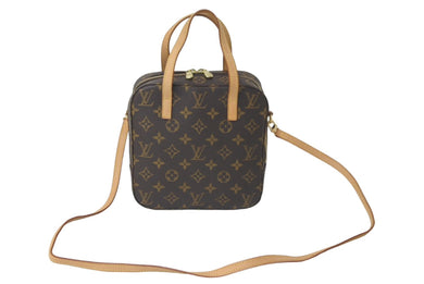 極美品 LOUIS VUITTON ルイヴィトン 2WAYハンドバッグ スポンティーニ M47500 廃盤 モノグラム 中古 60698