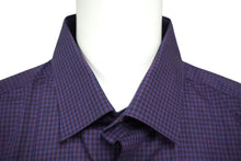 Load image into Gallery viewer, LANVIN ランバン 長袖シャツ チェック柄 マルチカラー ブルー ブラック レッド コットン サイズ39 美品 中古 60711