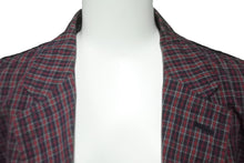 Load image into Gallery viewer, COMME des GARCONS HOMME コムデギャルソンオム 切り返しチェックジャケット HE-J130 サイズS 美品 中古 60723