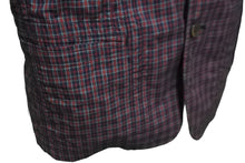 Load image into Gallery viewer, COMME des GARCONS HOMME コムデギャルソンオム 切り返しチェックジャケット HE-J130 サイズS 美品 中古 60723