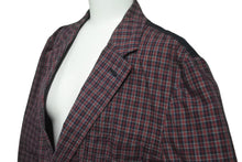 Load image into Gallery viewer, COMME des GARCONS HOMME コムデギャルソンオム 切り返しチェックジャケット HE-J130 サイズS 美品 中古 60723