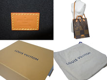 Load image into Gallery viewer, 極美品 LOUIS VUITTON ルイヴィトン トートバッグ ジャイアント NIGO ダミエ モノグラムキャンバス ブラウン N40355 中古 60729