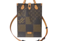 Load image into Gallery viewer, 極美品 LOUIS VUITTON ルイヴィトン トートバッグ ジャイアント NIGO ダミエ モノグラムキャンバス ブラウン N40355 中古 60729